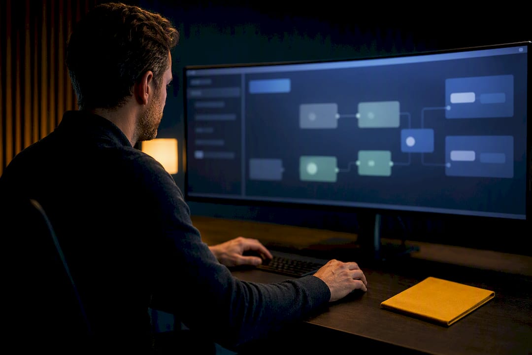 Systemadministratören sätter upp en affärsintegration