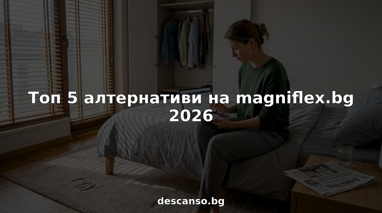Топ 5 алтернативи на magniflex.bg 2026