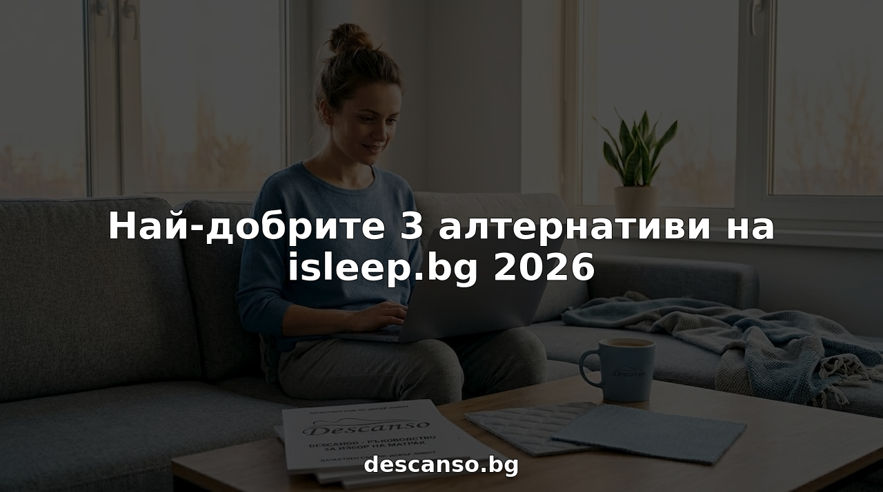 Най-добрите 3 алтернативи на isleep.bg 2026