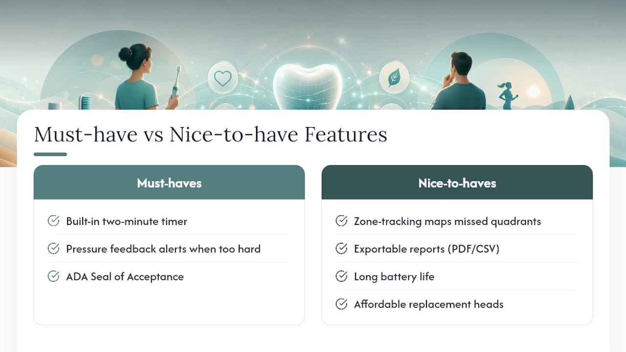 Comparison infographic of monitoring tool features
