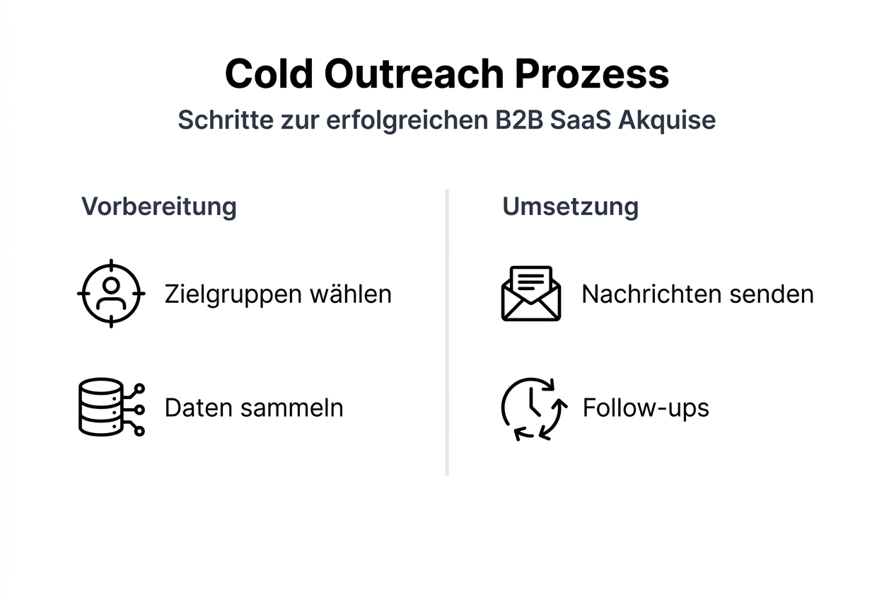 Übersicht: So läuft der Kaltakquise-Prozess ab (Infografik)