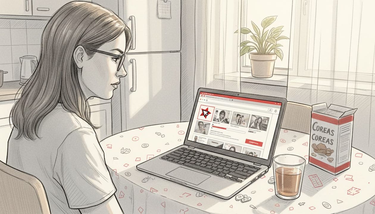 Kobieta zajmuje się poprawą jakości zdjęć na stronie internetowej, żeby szybciej się ładowały i wyglądały profesjonalnie.