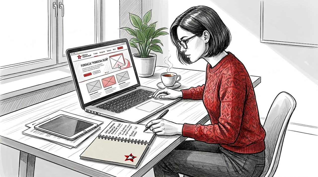 Testowanie strony internetowej organizacji w domowym zaciszu