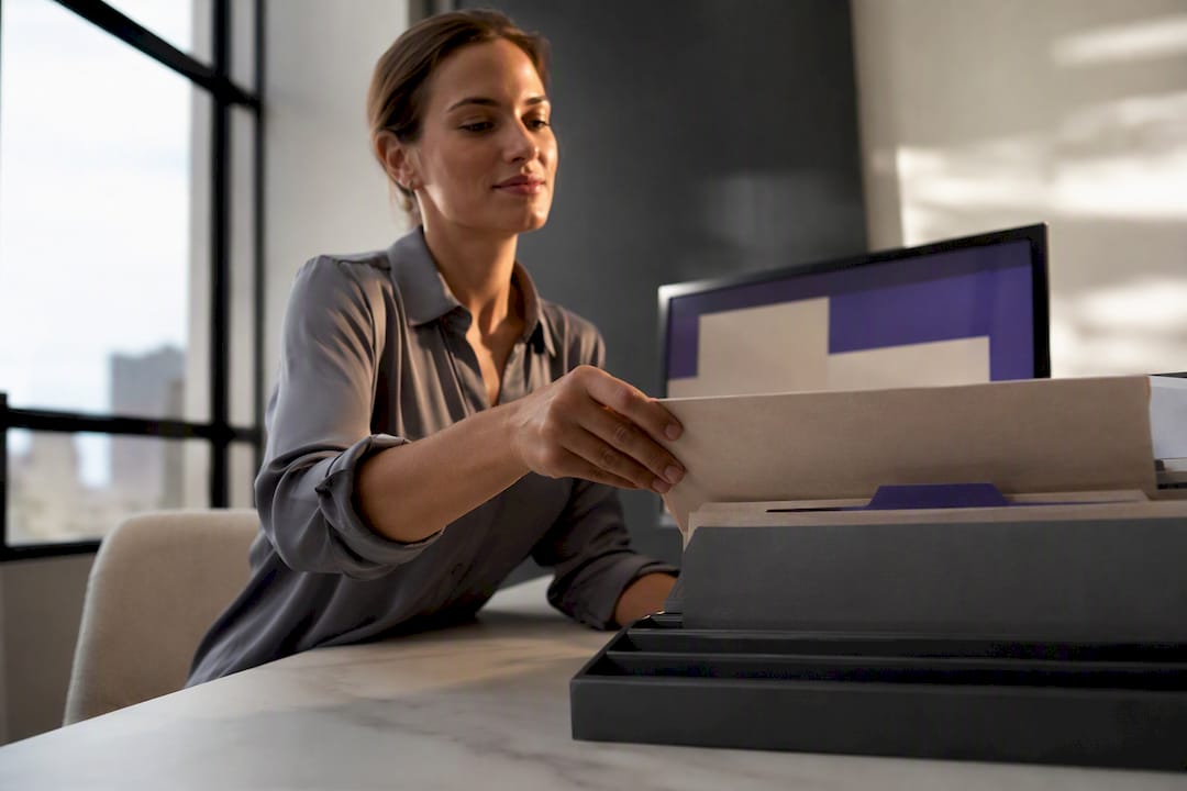 Invoice files entering an automated finance workflow