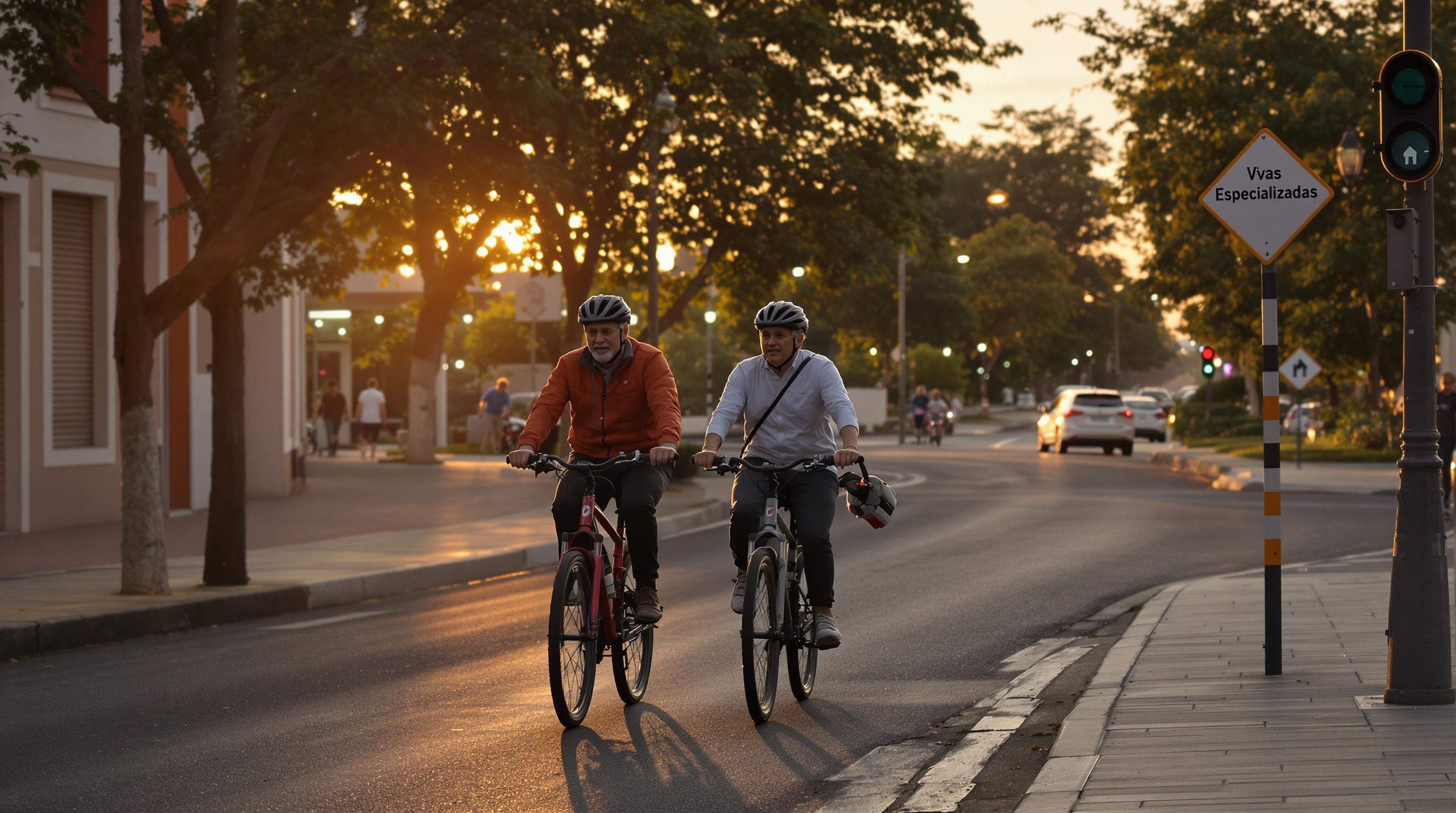 infraestructura ciclismo ciudad avanzada