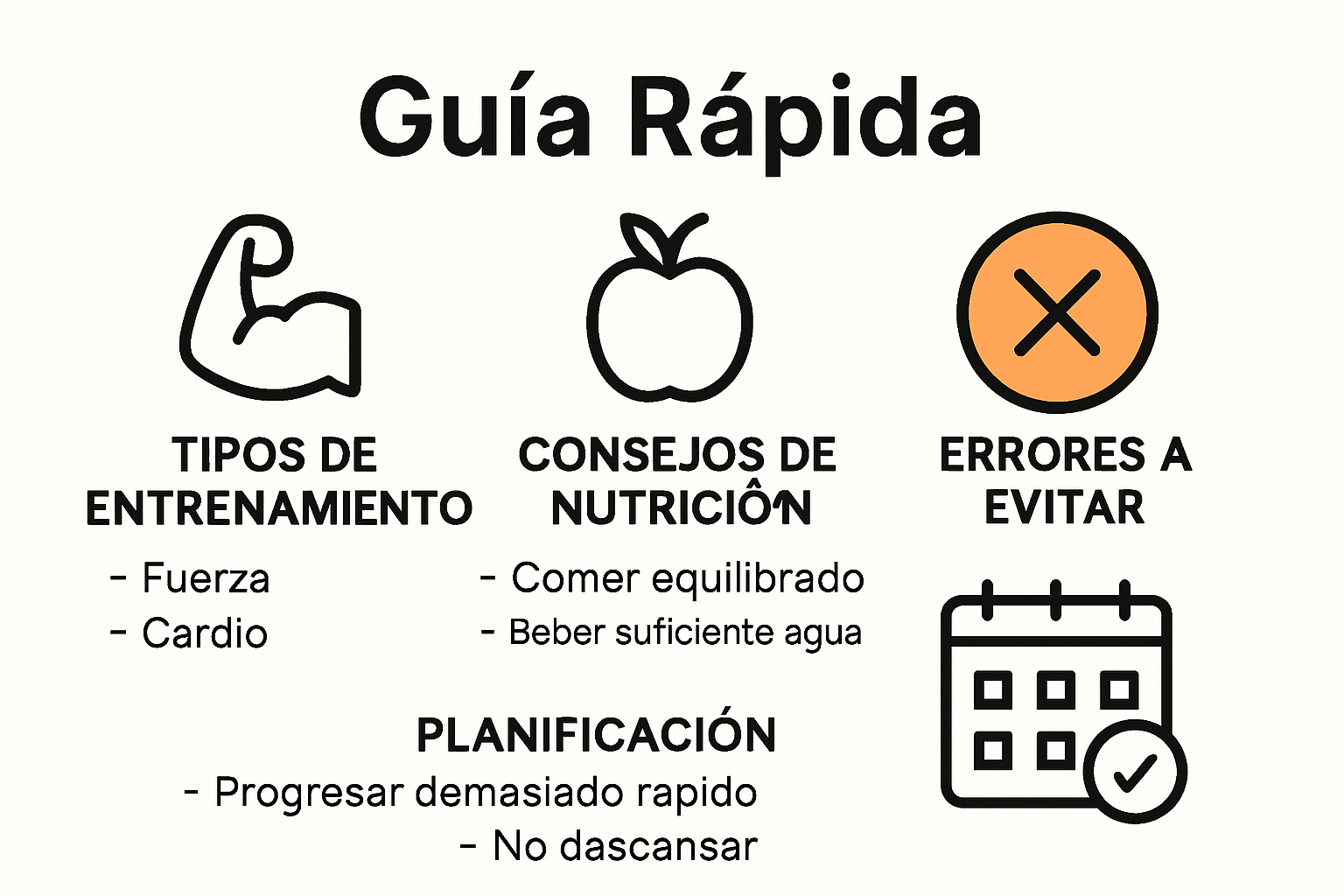 Infografía explicando claves para mejorar resistencia en ciclismo