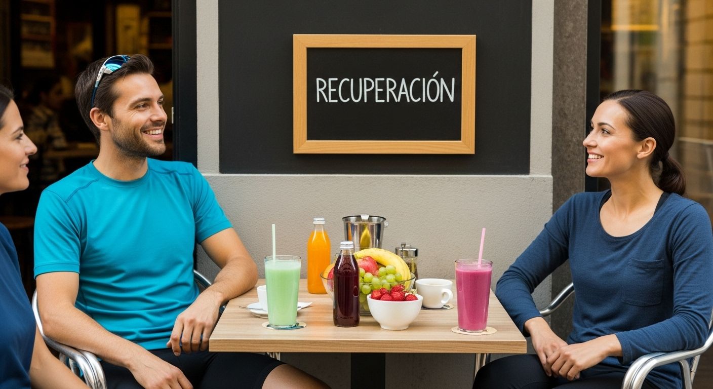 recuperacion ciclista cafe