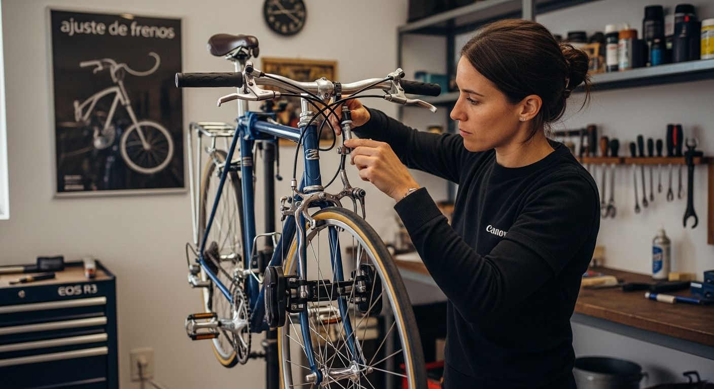 ajuste frenos herradura bicicleta