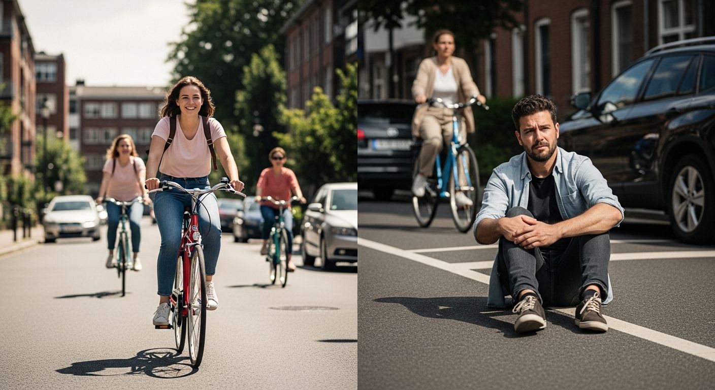 ciclismo riesgos ventajas