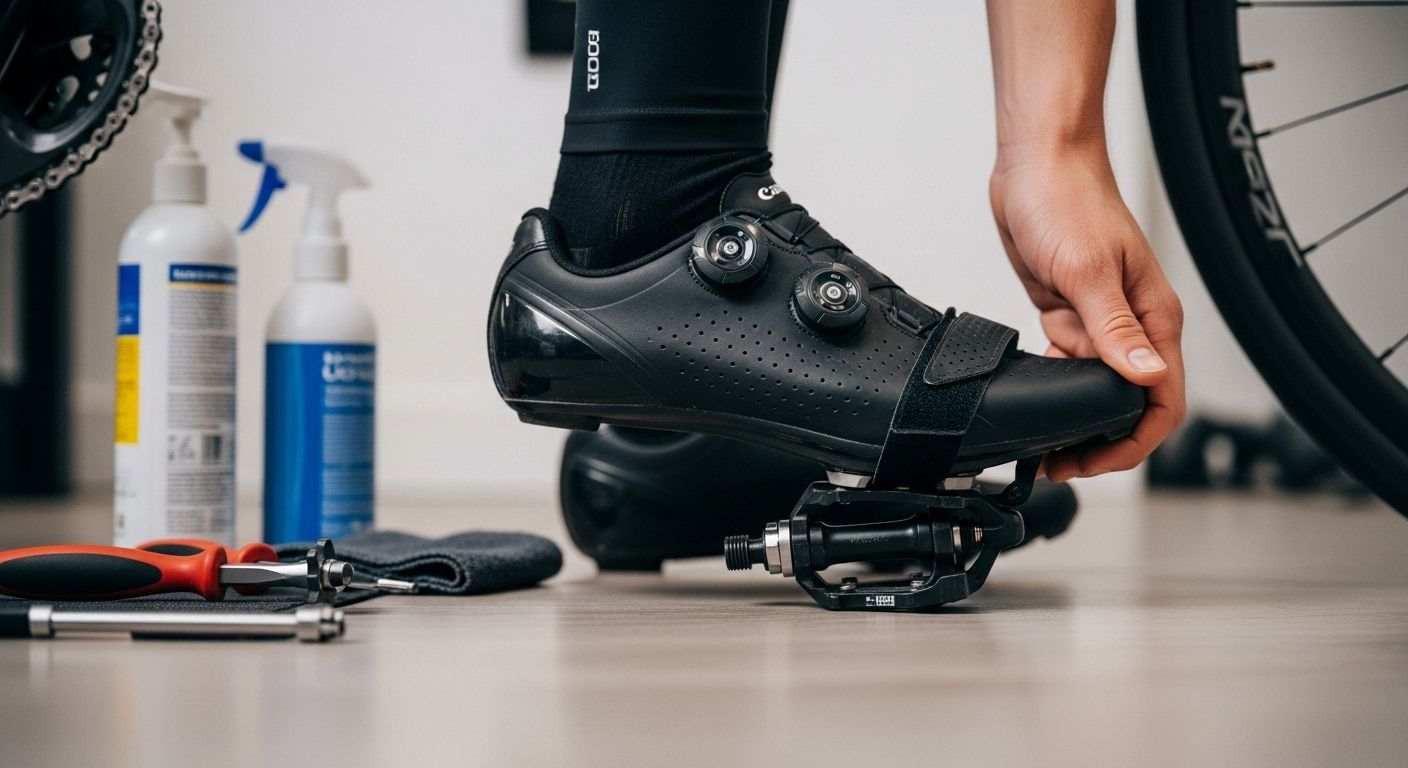 comprobar calas bicicleta