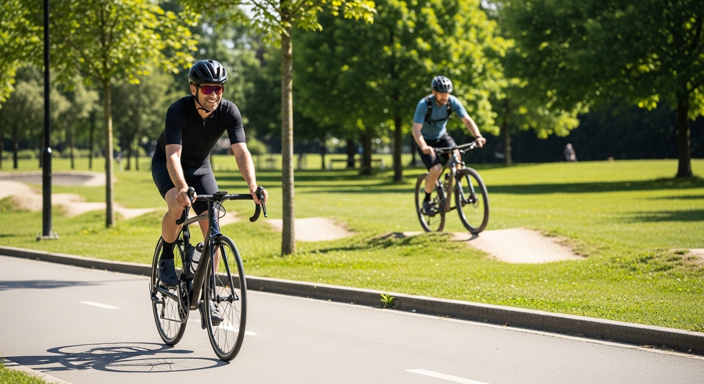 escenarios bicicleta ruta montaña