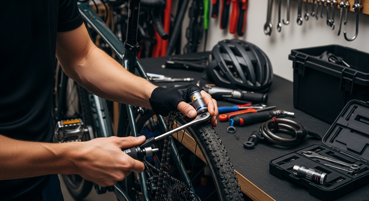 mantenimiento accesorios bicicleta