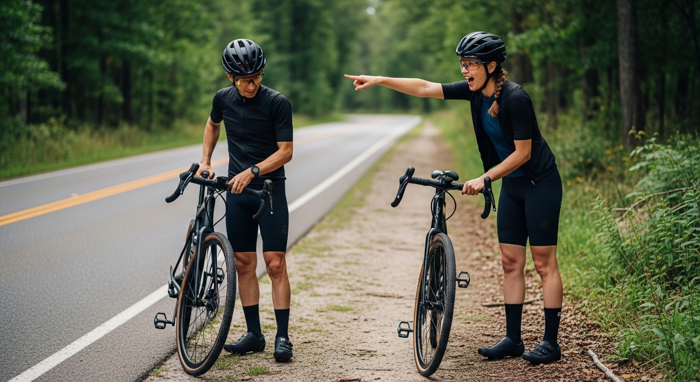 bici tipo gravel caminos mixtos