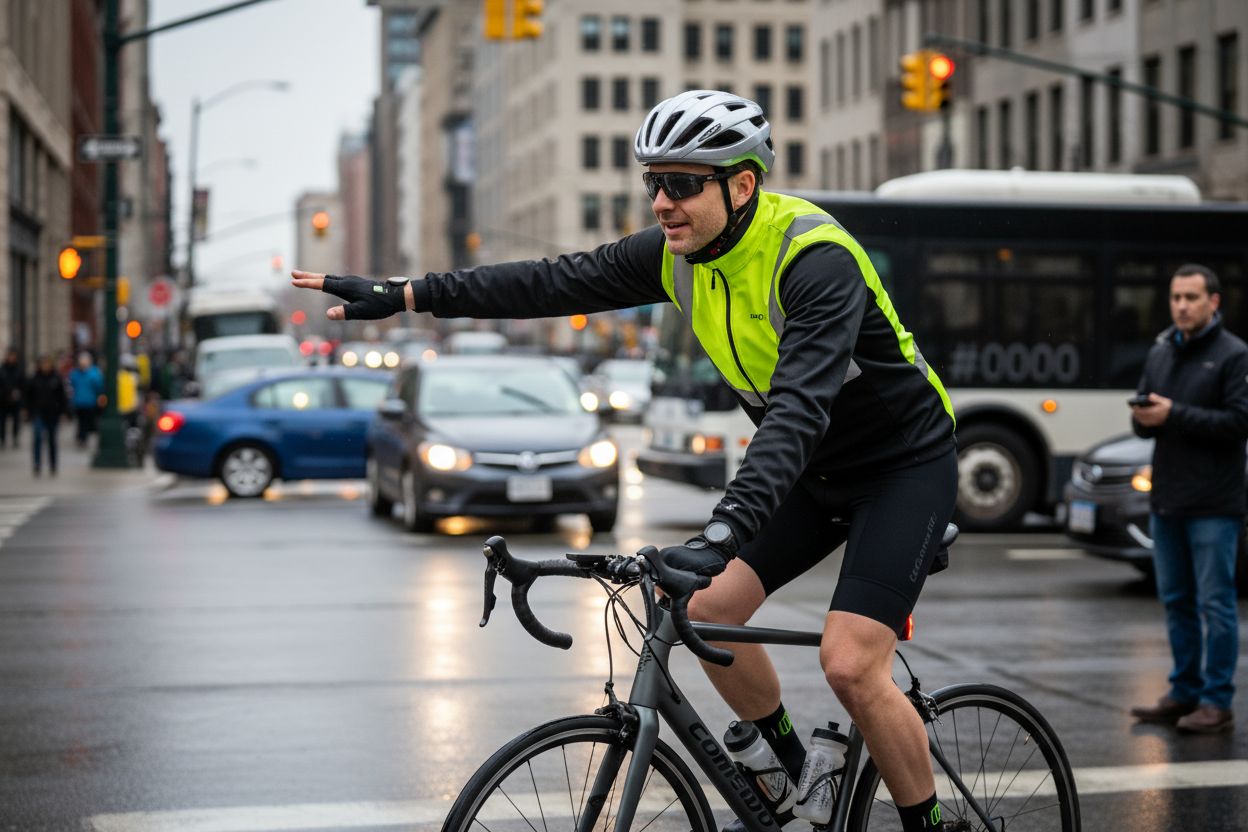 señalización ciclista urbana