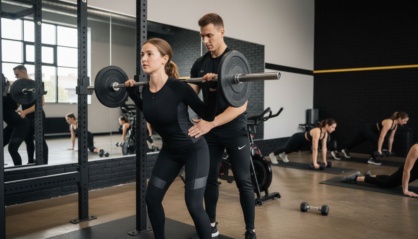 ejercicios fuerza ciclista gimnasio