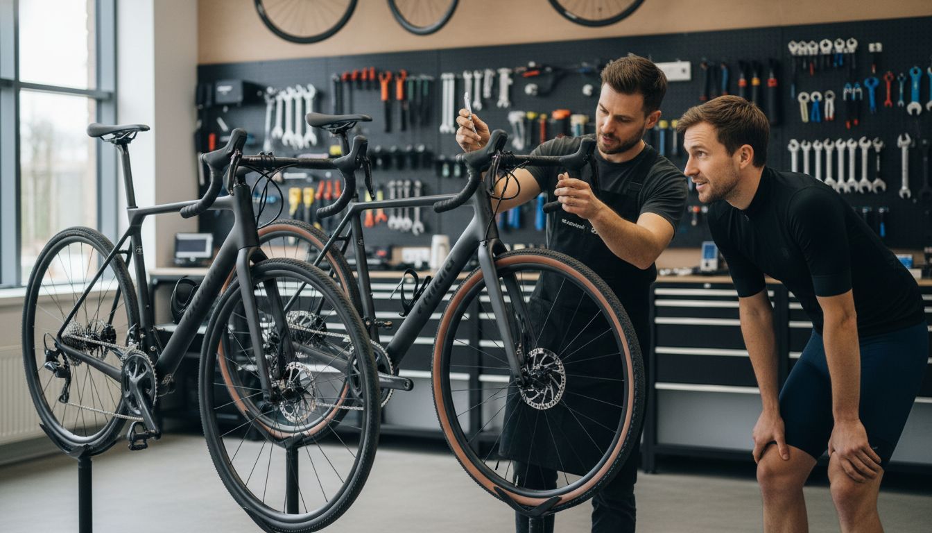 componentes bicicleta ruta gravel