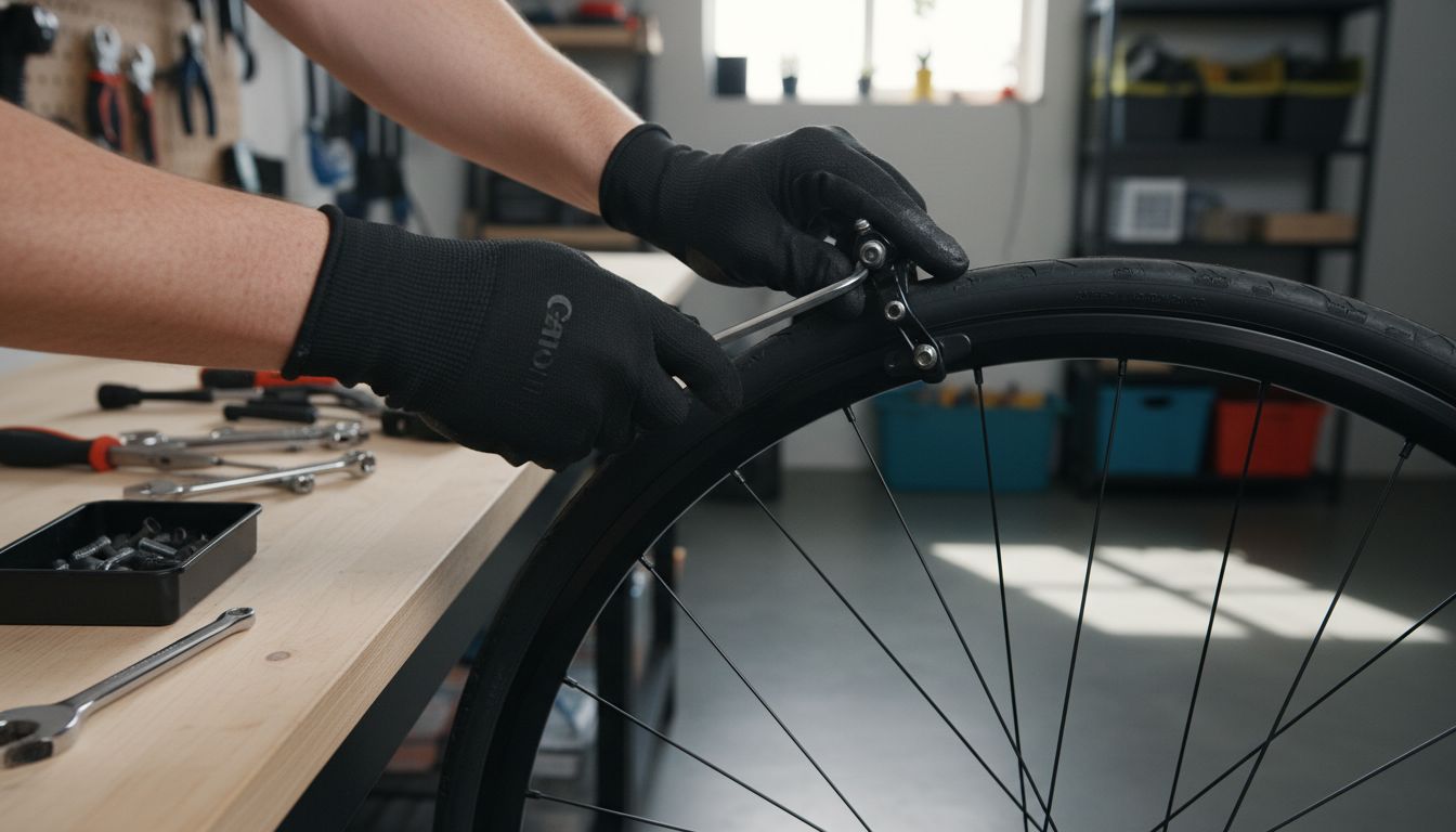 soltar zapatas freno bicicleta