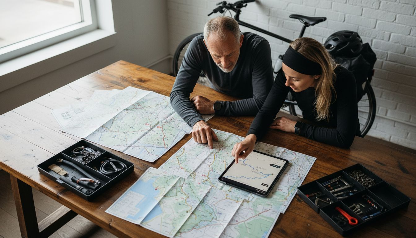 planificación cicloturismo equipo