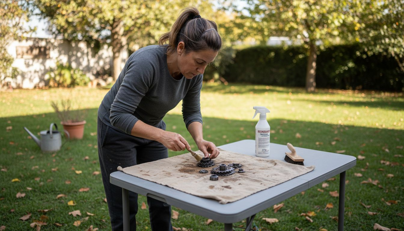 Cómo limpiar las piezas del eje de tu bicicleta
