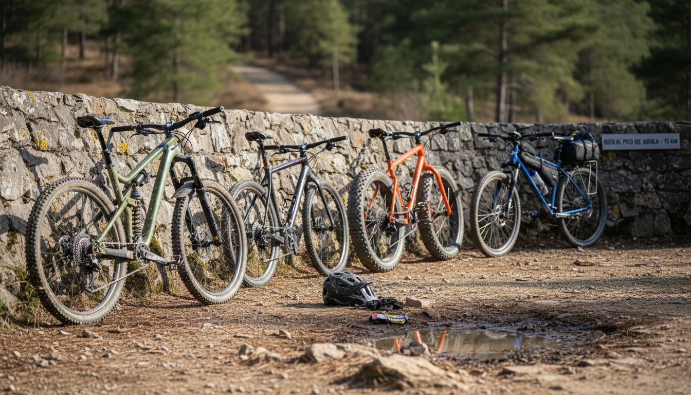 Cuatro bicicletas de montaña: analizamos cómo se comportan sus diseños y prestaciones en rutas reales