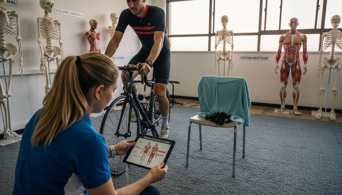 Un fisioterapeuta juega un papel clave en ayudar a los ciclistas a evitar lesiones y mantener su rendimiento al máximo.