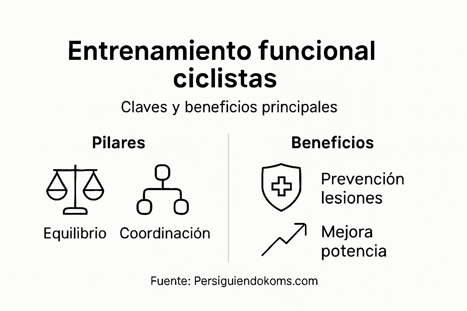 Descubre en esta infografía los principios fundamentales y las ventajas del entrenamiento funcional.