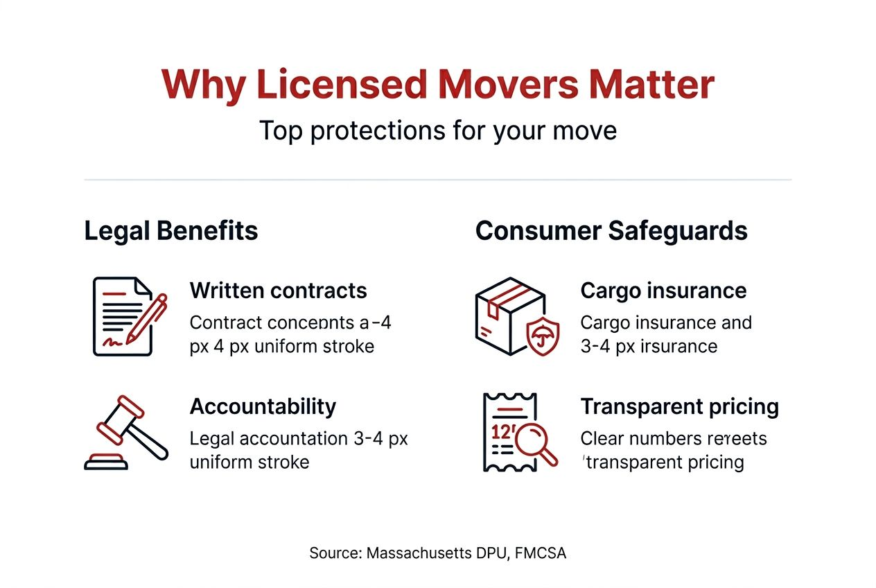 Infographic licensed mover protections benefits