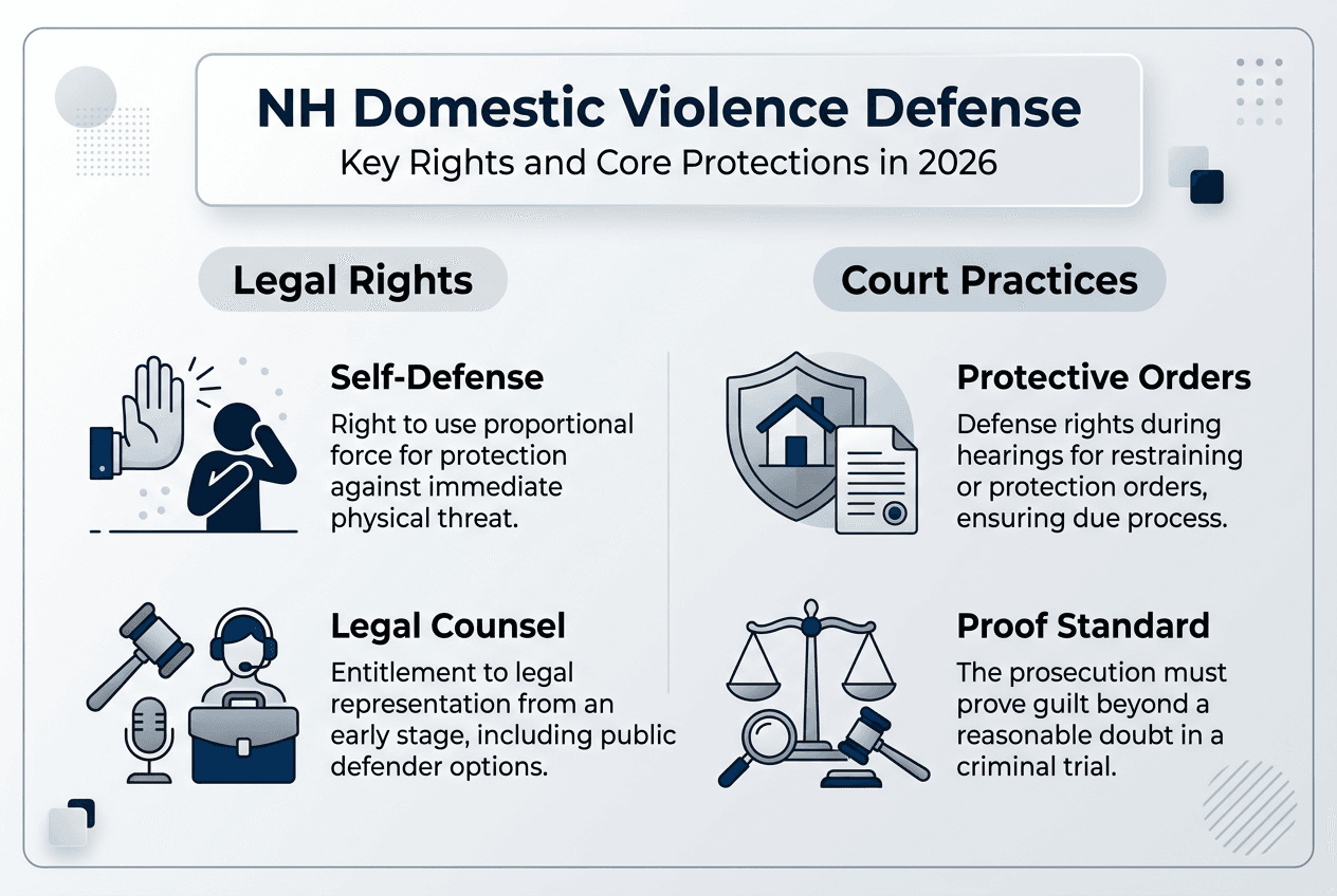 Infographic on NH domestic violence defense rights