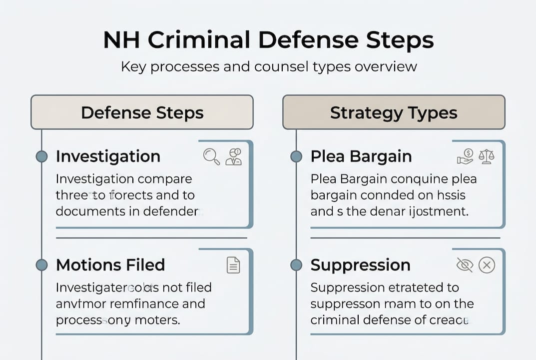 Infographic of NH defense steps and strategies