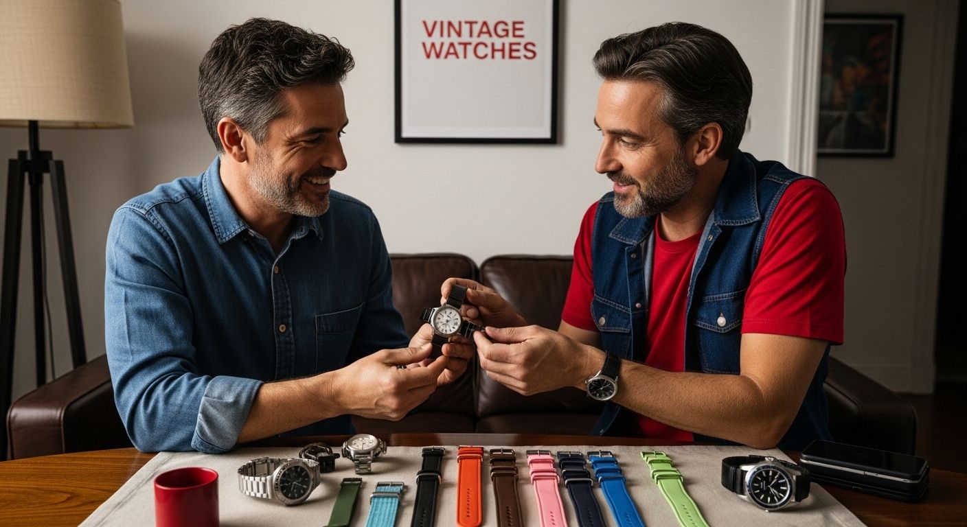 vintage watch straps
