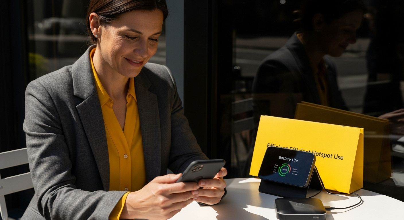 efficient hotspot battery cafe