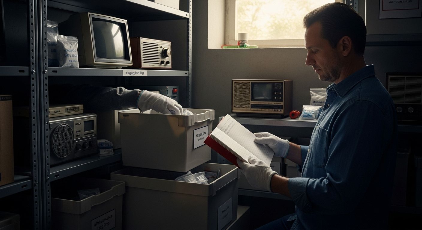 safe storage electronics