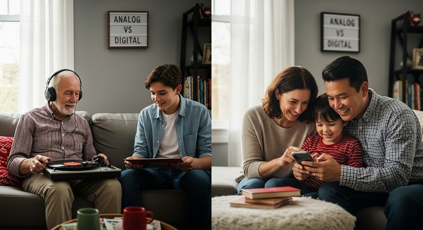 analog digital technology family