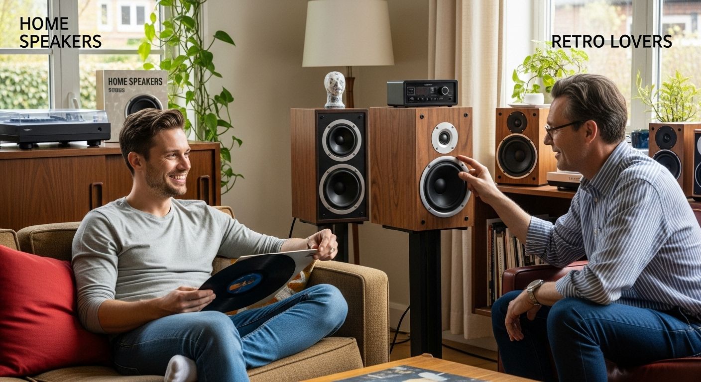 home speakers retro