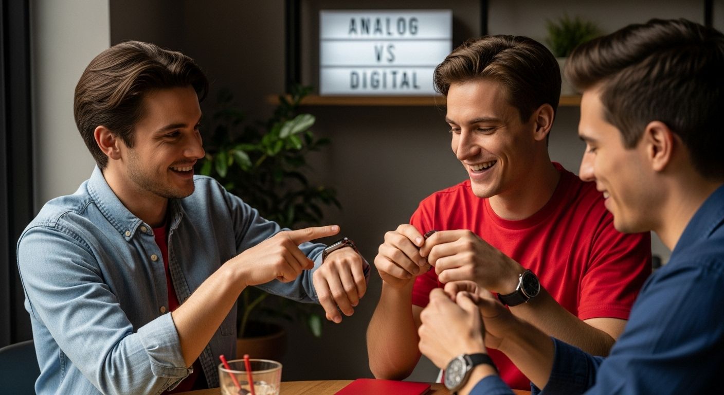 analog vs digital watches