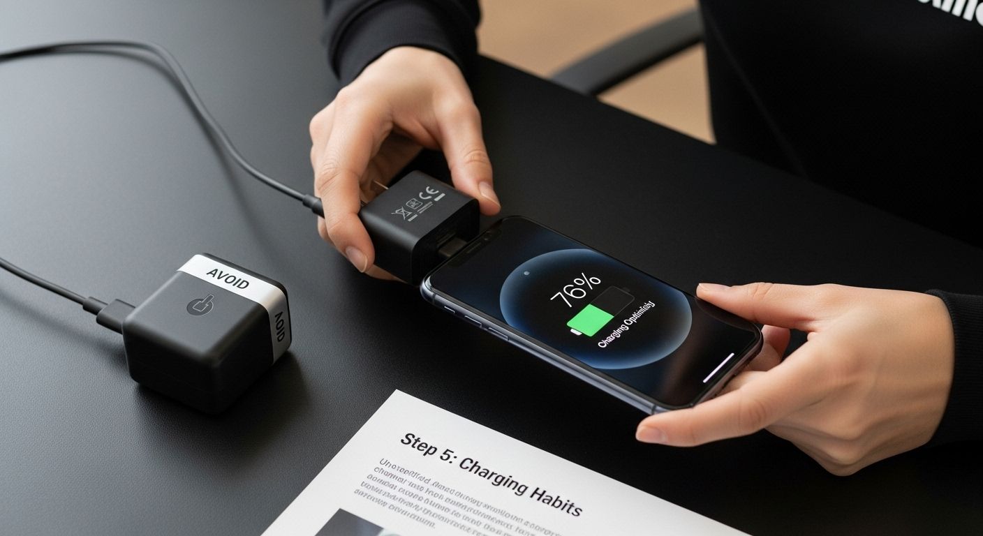 charging habits correct accessories