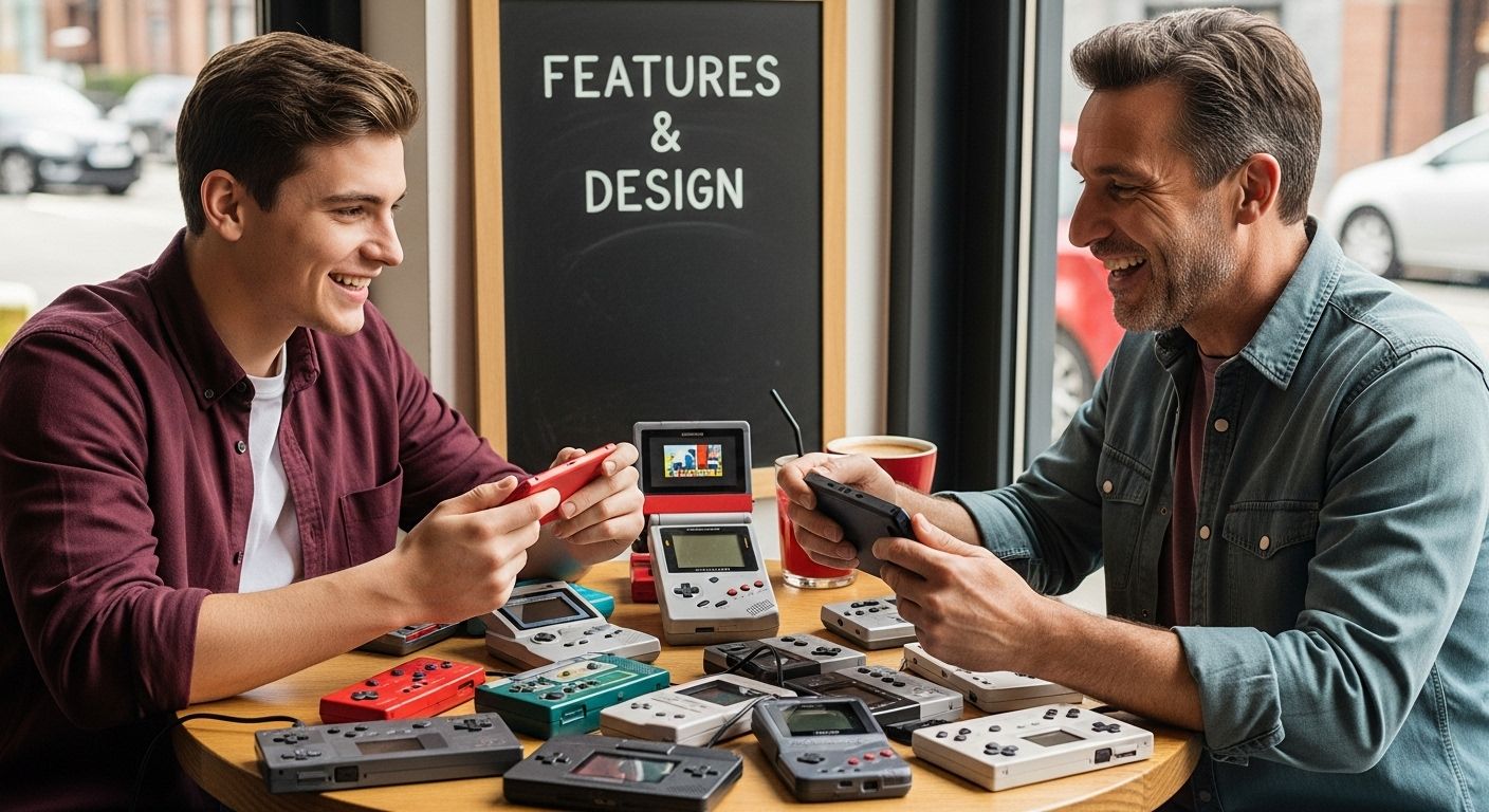 comparing retro handheld consoles