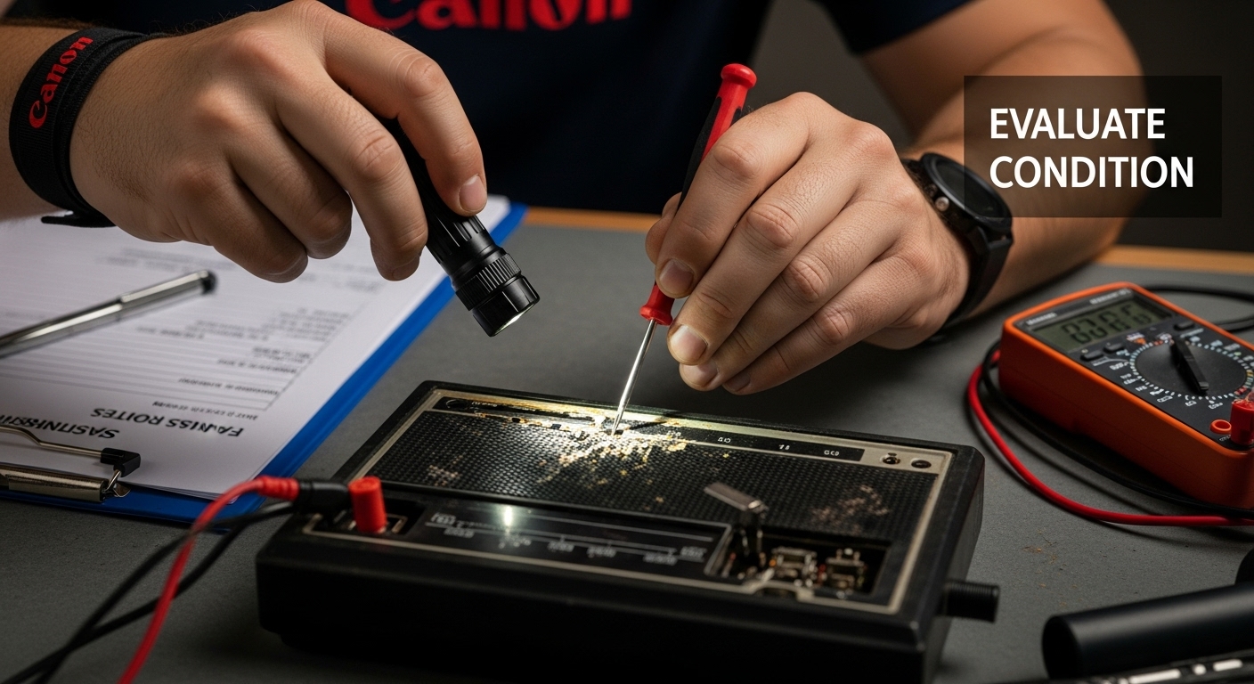 vintage electronics restoration
