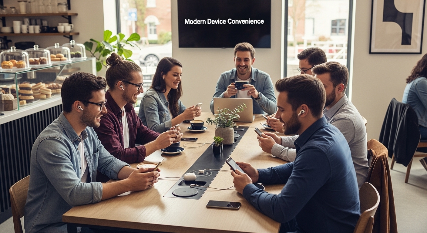 modern device wireless charging