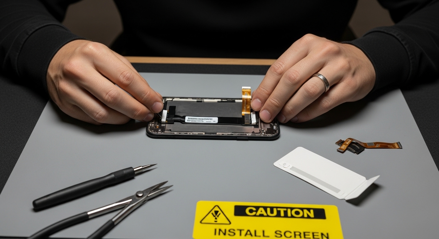 install phone screen diy