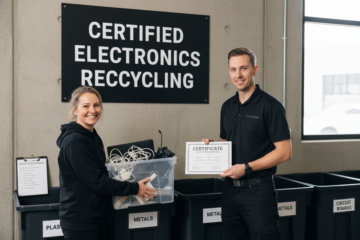 dispose electronics recycling facility