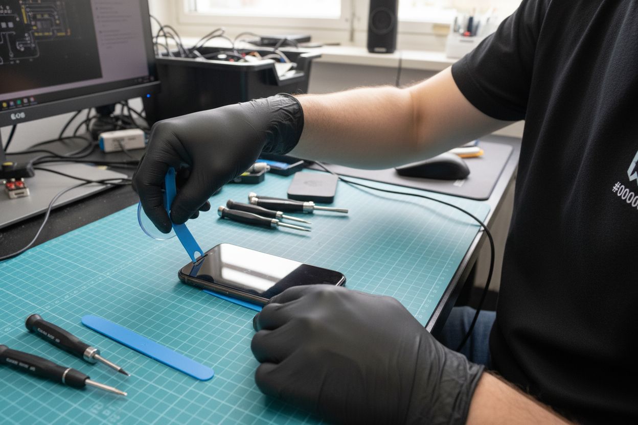 removing iPhone 11 screen