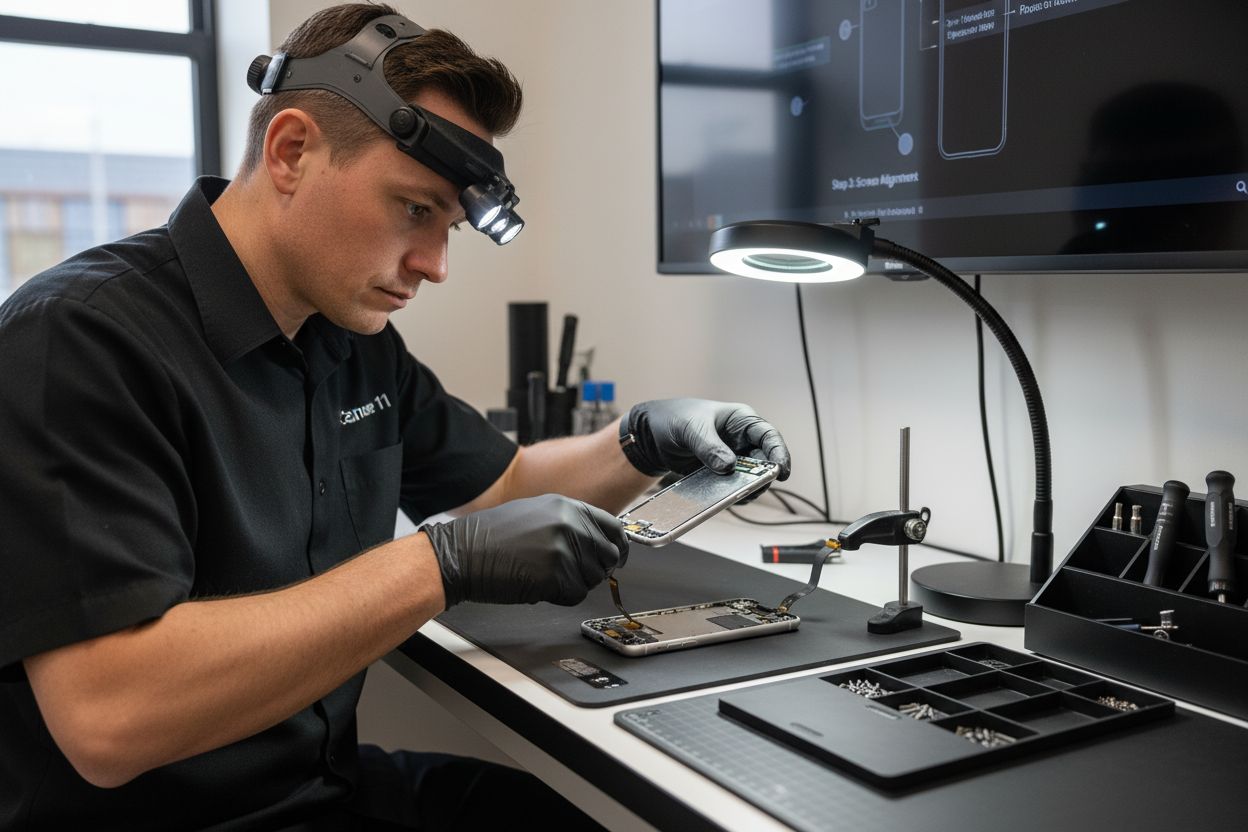 iPhone 11 screen installation