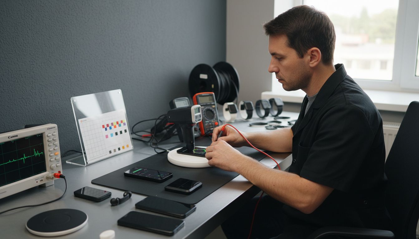 wireless charging testing