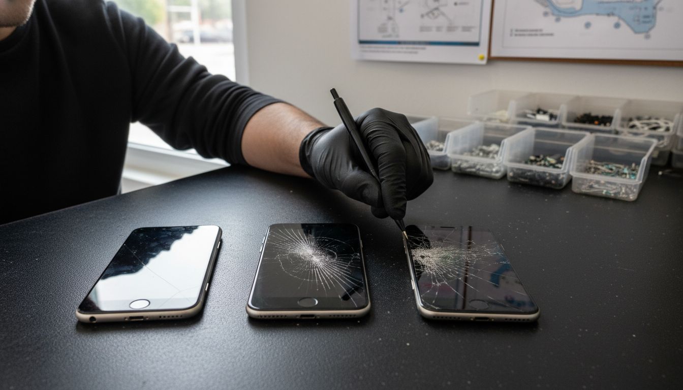 iphone 8 screen damage