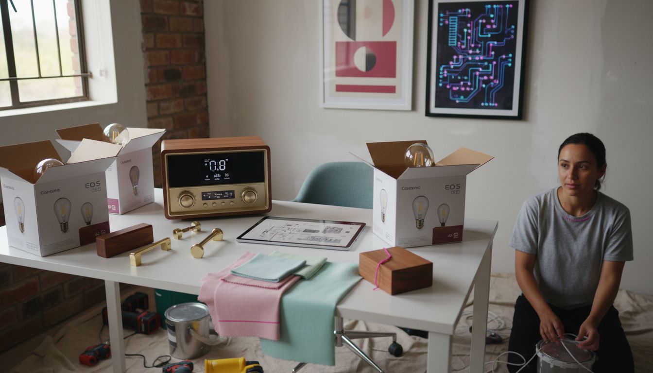 vintage tech home integration