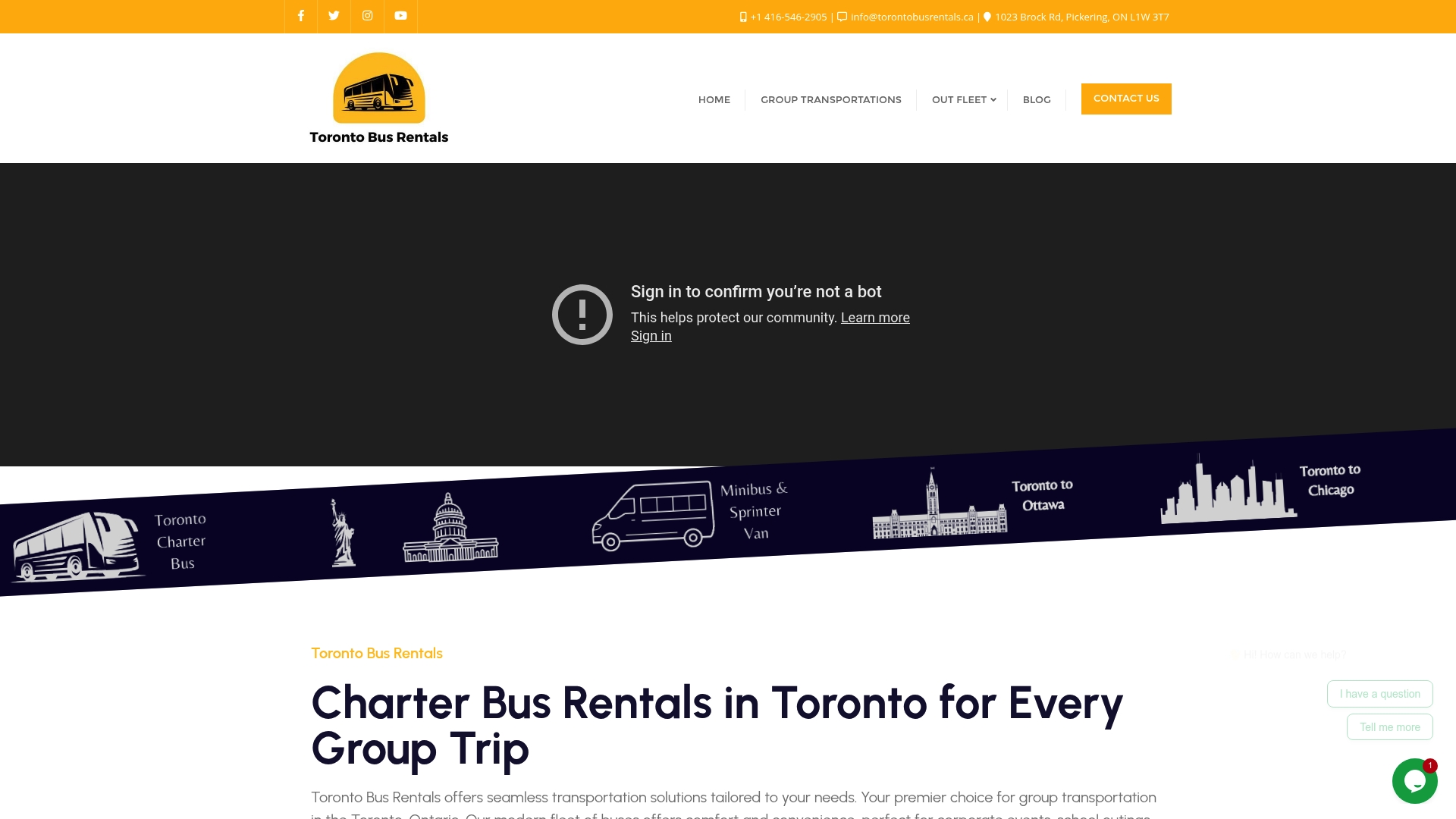 https://torontobusrentals.ca