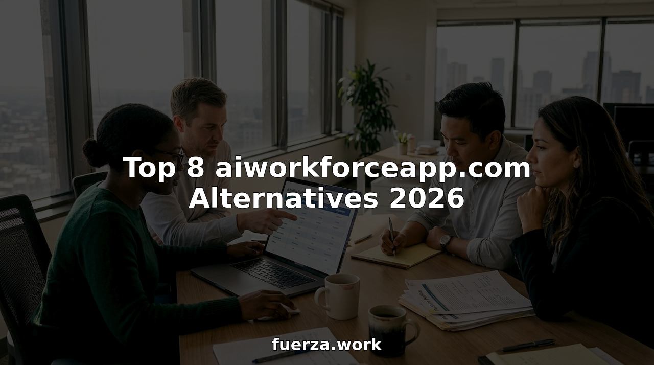 Top 8 aiworkforceapp.com Alternatives 2026