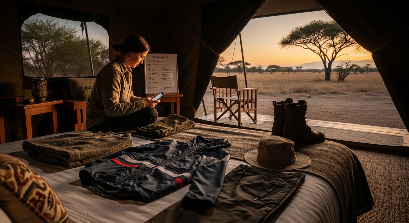 safari packing solo