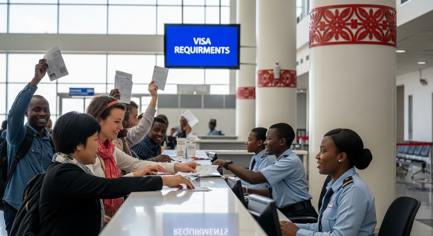 africa visa requirements airport